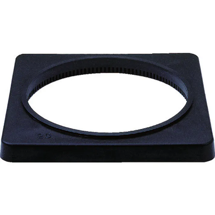 【CAINZ-DASH】三甲 樹脂製カラーコーンベット(2.0kg) 8Y0083 黒 8Y0083【別送品】