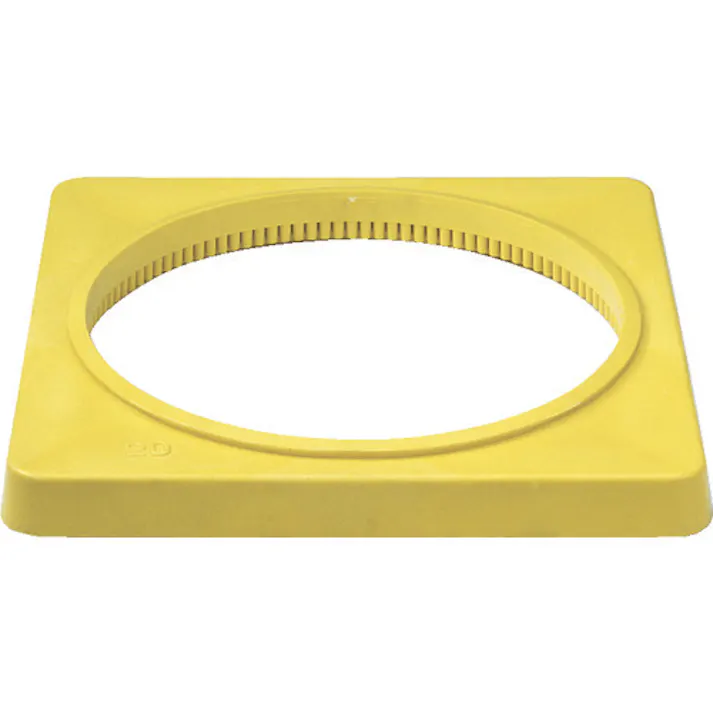 【CAINZ-DASH】三甲 樹脂製カラーコーンベット(2.0kg) 8Y0081 黄 8Y0081【別送品】