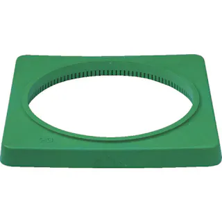 【CAINZ-DASH】三甲 樹脂製カラーコーンベット(2.0kg) 8Y0085 緑 8Y0085【別送品】
