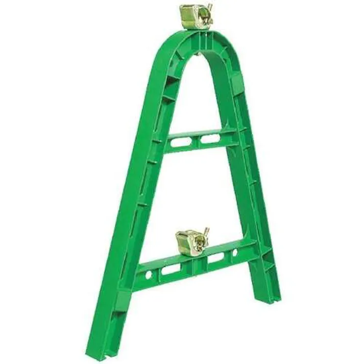 【CAINZ-DASH】三甲 単管バリケード 8Y2026 緑 8Y2026【別送品】