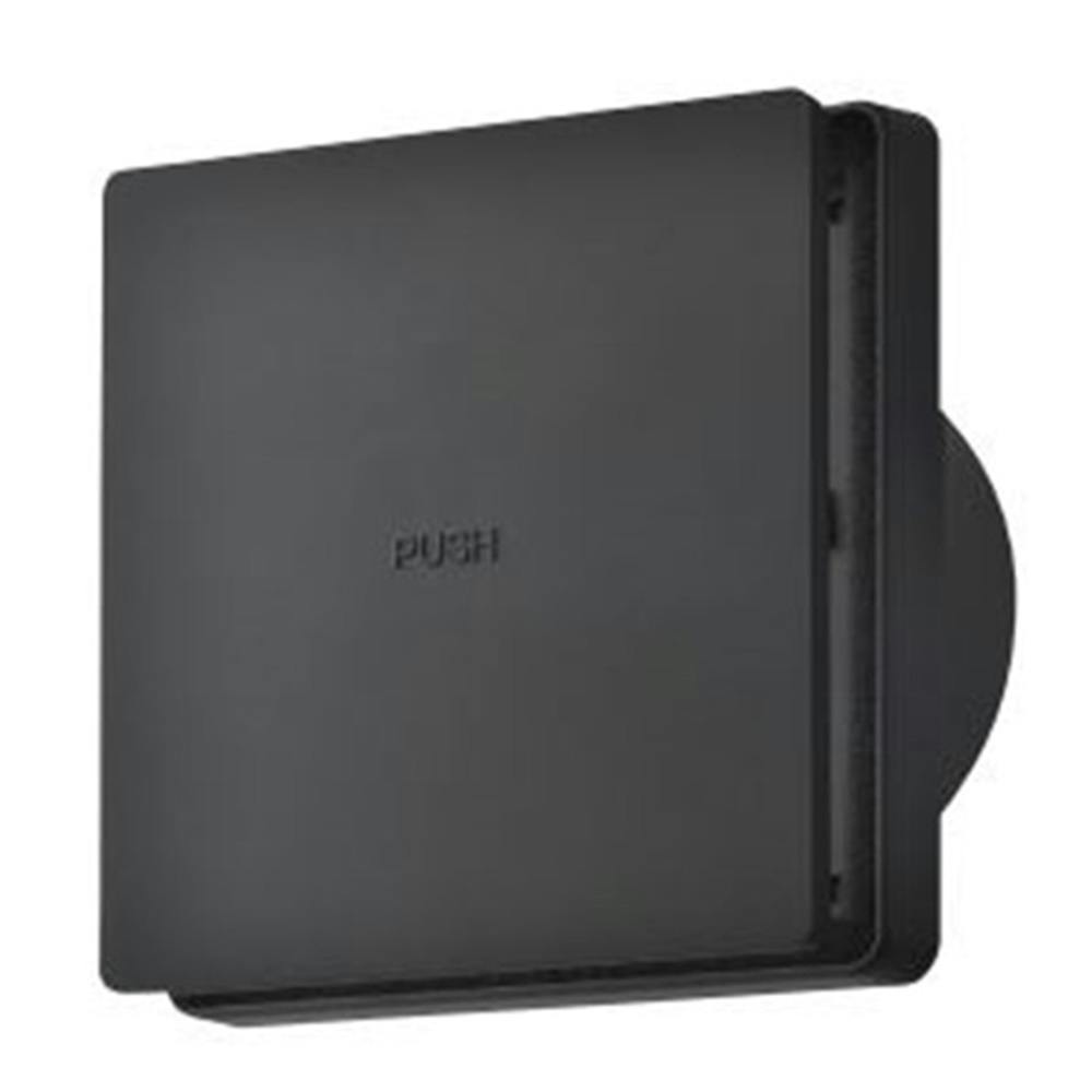 バクマ 樹脂製プッシュ式レジスター 黒 REPD-100JF-BK