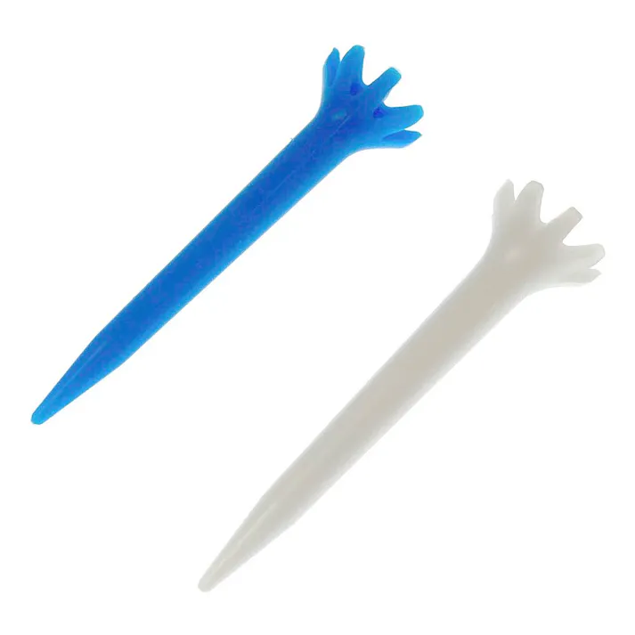 タバタ Tabata ゴルフ アクションティー ショート ブルー/ホワイト GV-1423 S 各色8本