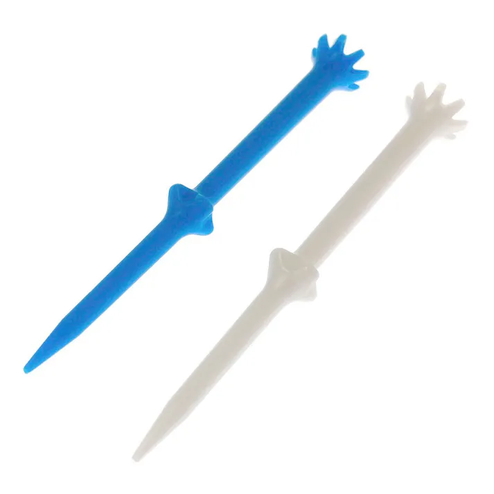 タバタ Tabata ゴルフ アクションティー ブルー/ホワイト 45mm GV1423 各色5本