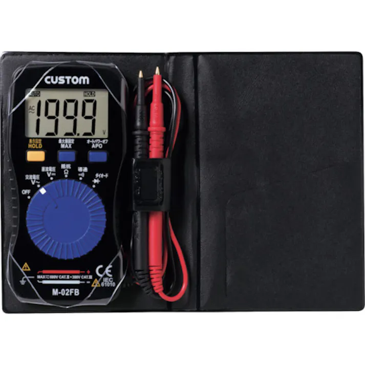 【CAINZ-DASH】カスタム デジタルマルチメータ M-02FB【別送品】