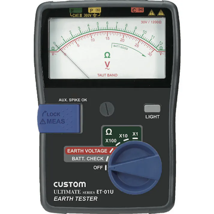 【CAINZ-DASH】カスタム アナログ絶縁抵抗計 ET-01U【別送品】