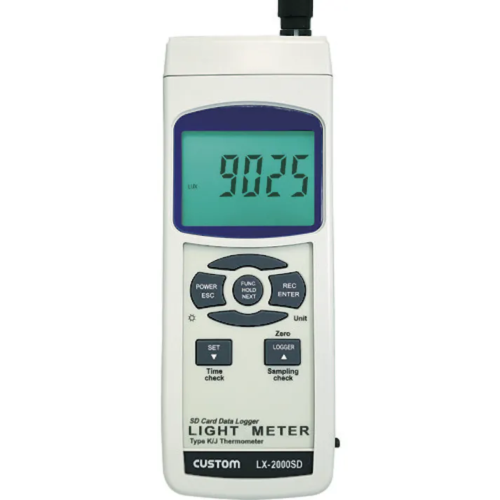 【CAINZ-DASH】カスタム デジタル照度計 測定範囲0~99900lx LX-2000SD【別送品】