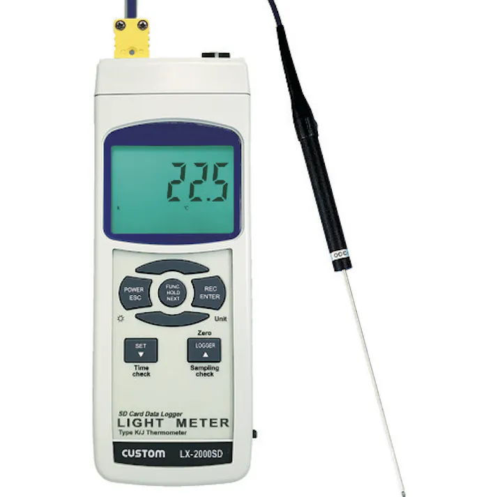 【CAINZ-DASH】カスタム デジタル照度計 測定範囲0~99900lx LX-2000SD【別送品】