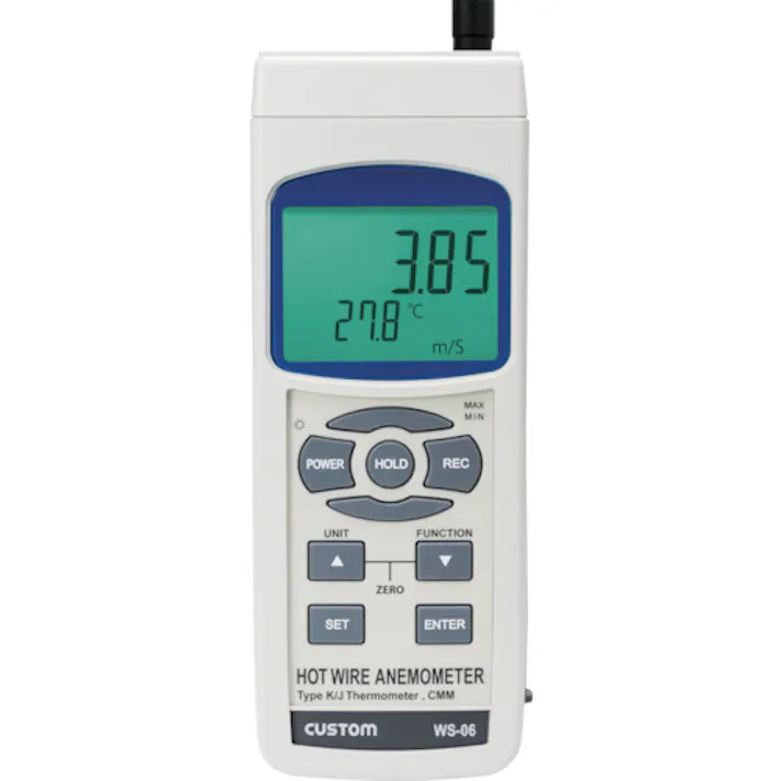 【CAINZ-DASH】カスタム デジタル風速/風量計 WS-06【別送品】