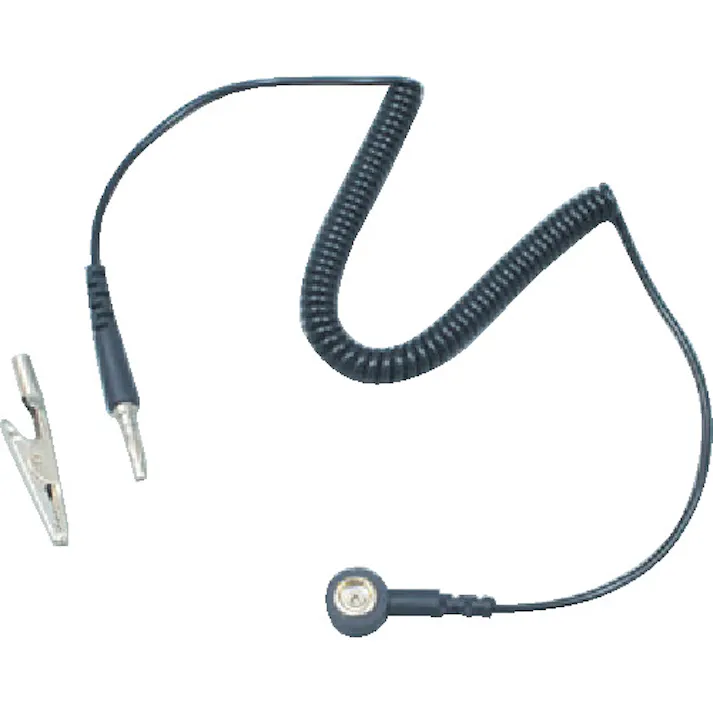 【CAINZ-DASH】カスタム リストストラップ 静電除去リストバンド コード有効長1.8m AS-108-6【別送品】