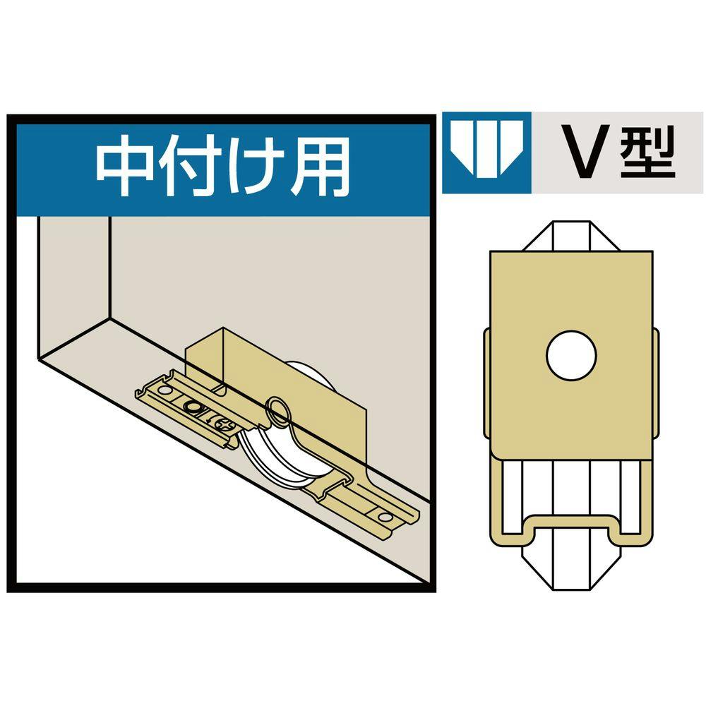 サッシ用取替え戸車 K3F-V2 | 障子・襖 通販 | ホームセンターのカインズ