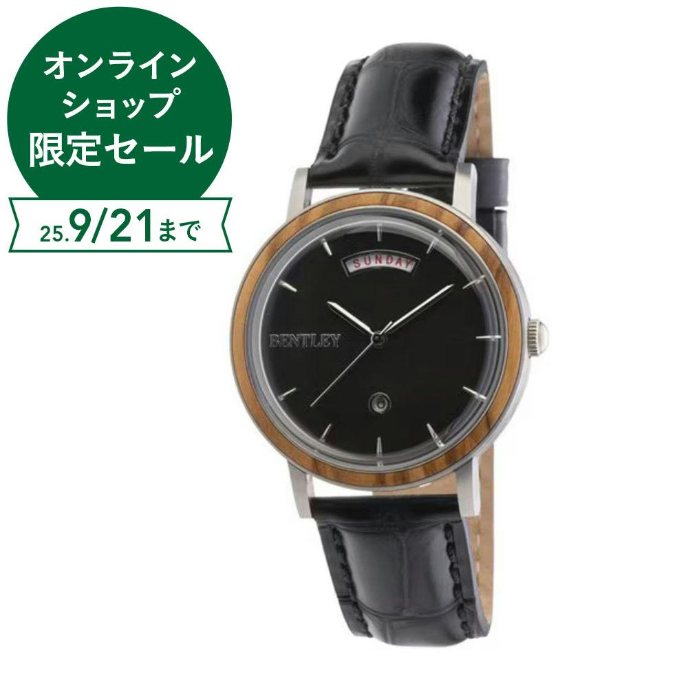 ベントレー BENTLEY 木製腕時計 ブラック BT-AM233-BKS 腕時計 ベントレー BENTLEY 木製腕時計 ブラック BT-AM233-BKS 腕時計