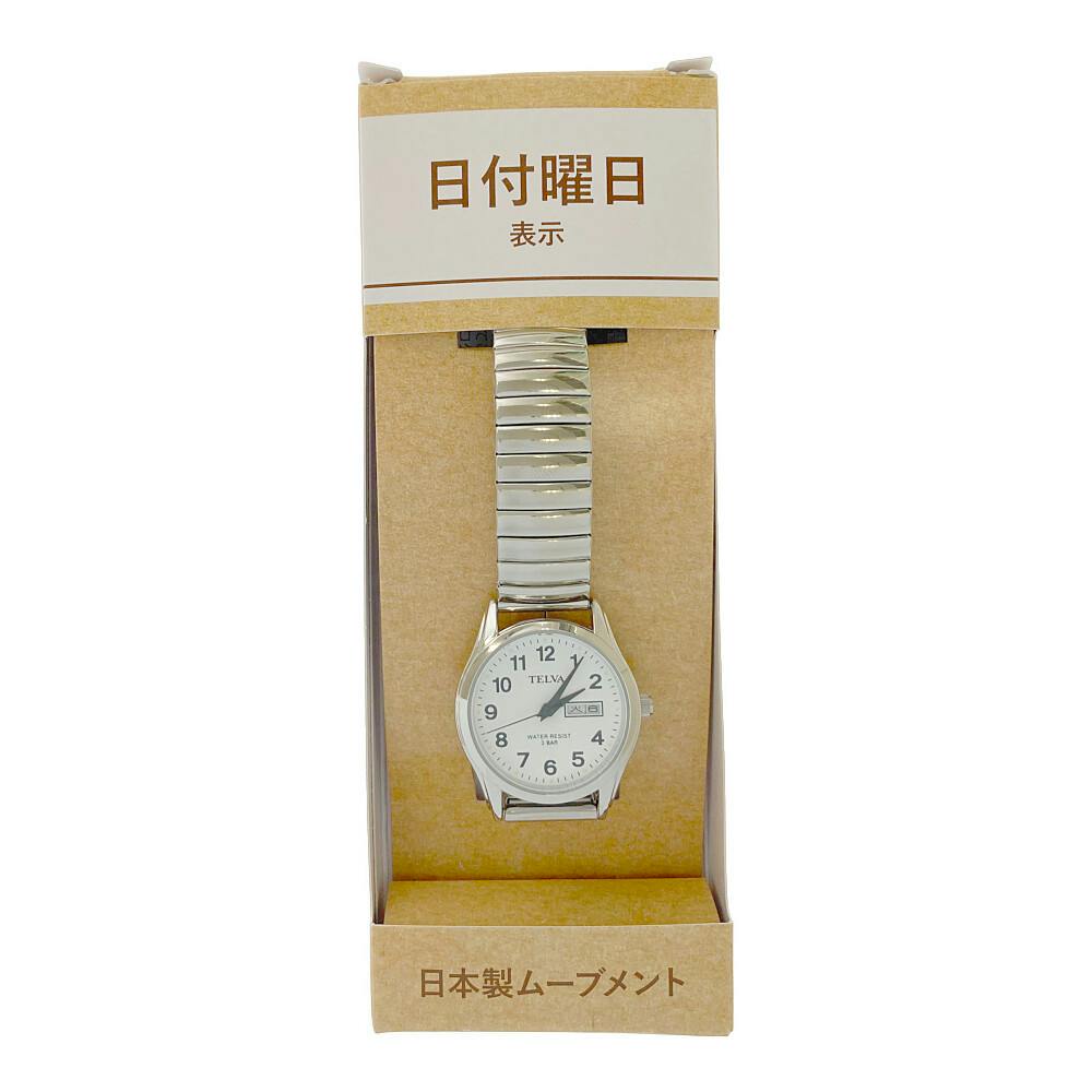 クレファー テルバ アナログウオッチ レディース じゃばらバンド TE