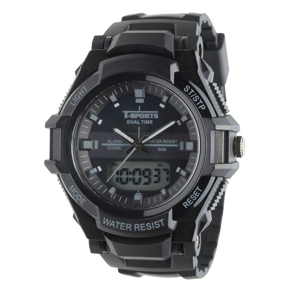 クレファー T-SPORTS ティースポーツ アナデジウォッチ ブラック H-TS-AD253-BK 腕時計 クレファー T-SPORTS ティースポーツ アナデジウォッチ ブラック H-TS-AD253-BK 腕時計