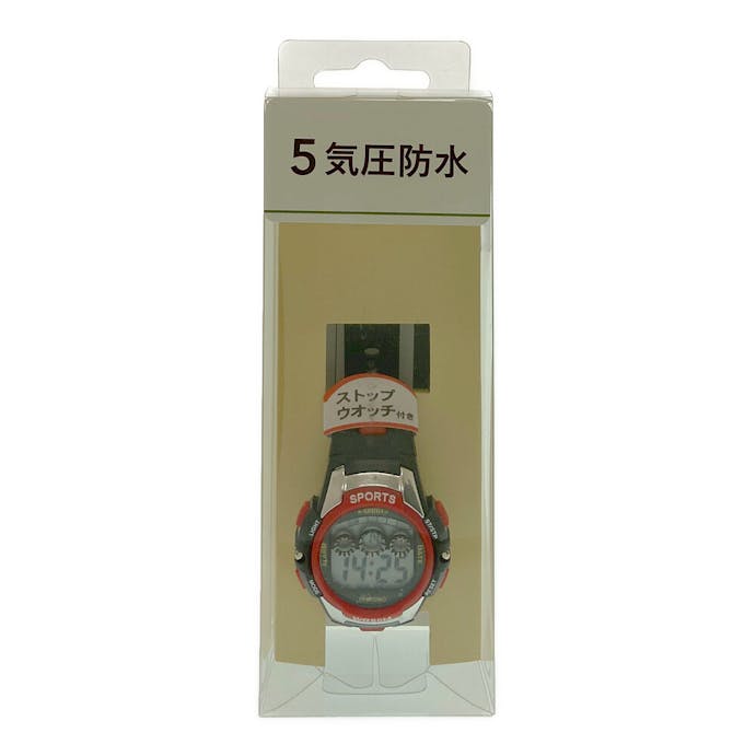 クレファー 腕時計 レッド H-TS-D159-RD