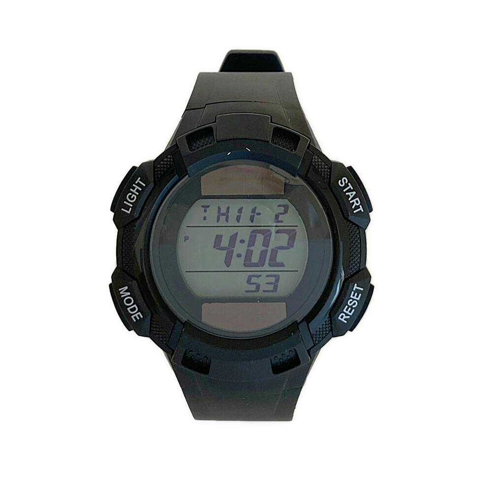 クレファー テルバ デジタルソーラーウォッチ メンズ ブラック H-TE-D053-BK 腕時計 クレファー テルバ デジタルソーラーウォッチ メンズ ブラック H-TE-D053-BK 腕時計