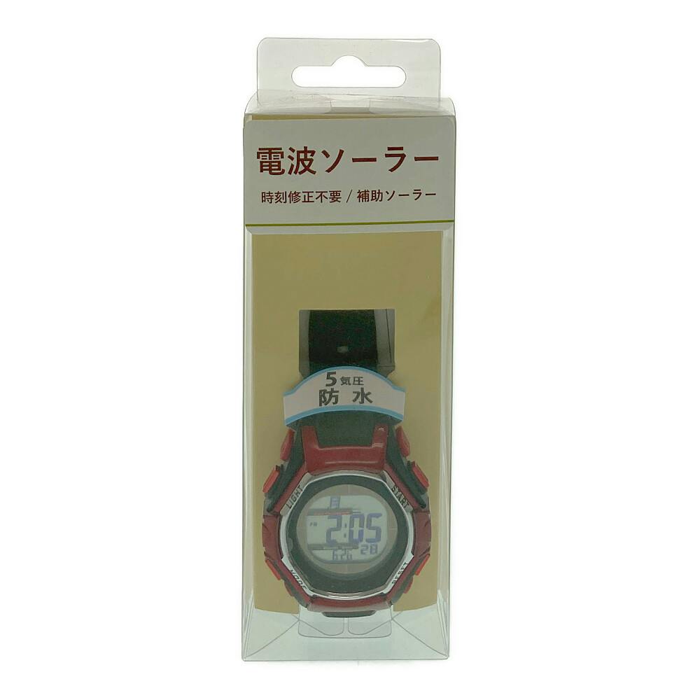 フォルミア FORMIA デジタルウォッチ ソーラー電波 メンズ