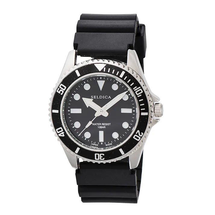 クレファー 腕時計 H-SD-AM338-BKS