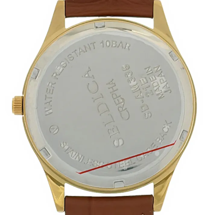 クレファー 腕時計 日本製 H-SD-AM335-WTS-N