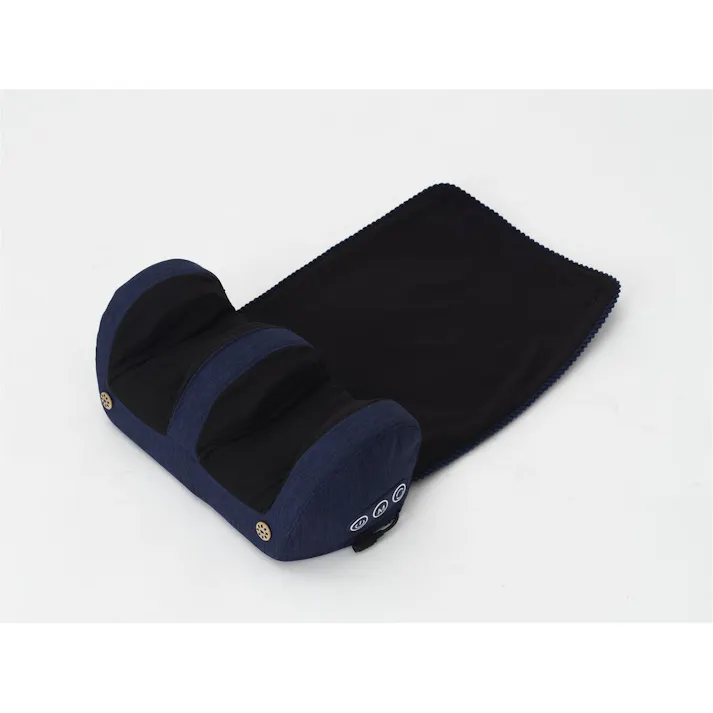 フットマッサージャー ヒーター付 ネイビー YAF-3218N