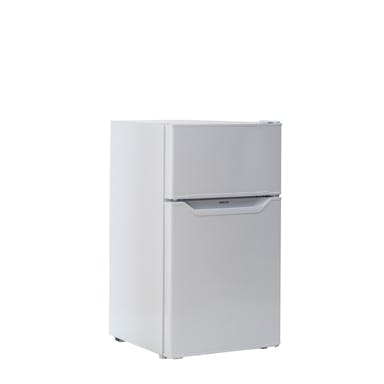 山善 2ドア冷凍冷蔵庫 86L ホワイト YFR-D91W
