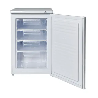 【送料無料】直冷式 前開き冷凍庫 86L ホワイト YF-U91 (W)【別送品】