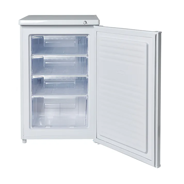 【送料無料】直冷式 前開き冷凍庫 86L ホワイト YF-U91 (W)【別送品】