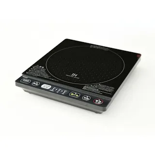 山善 IHクッキングヒーター 1口 ブラック 収納ボックス付 YEP-CS140-B