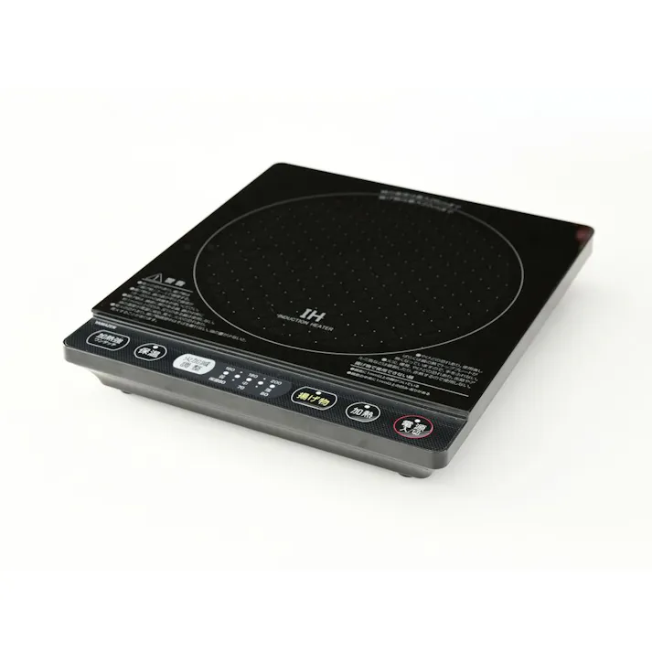 コード収納付き卓上IH調理器 YEP-CS140-B ブラック