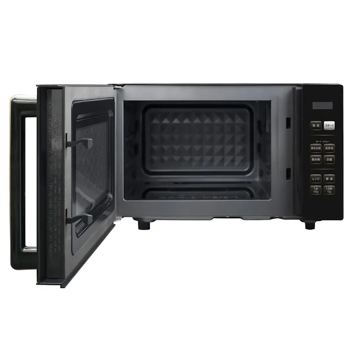 電子レンジ フラット 18L ブラック PRW-F180-B(販売終了)