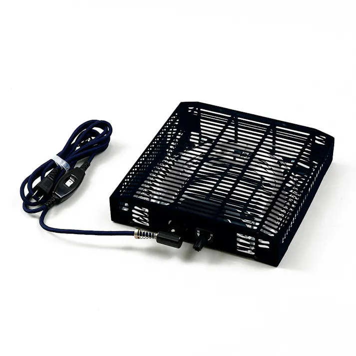 取替用こたつヒーター 300W 石英管ヒーターユニット 幅29×奥行29×高さ6.3cm ブラック YH-304