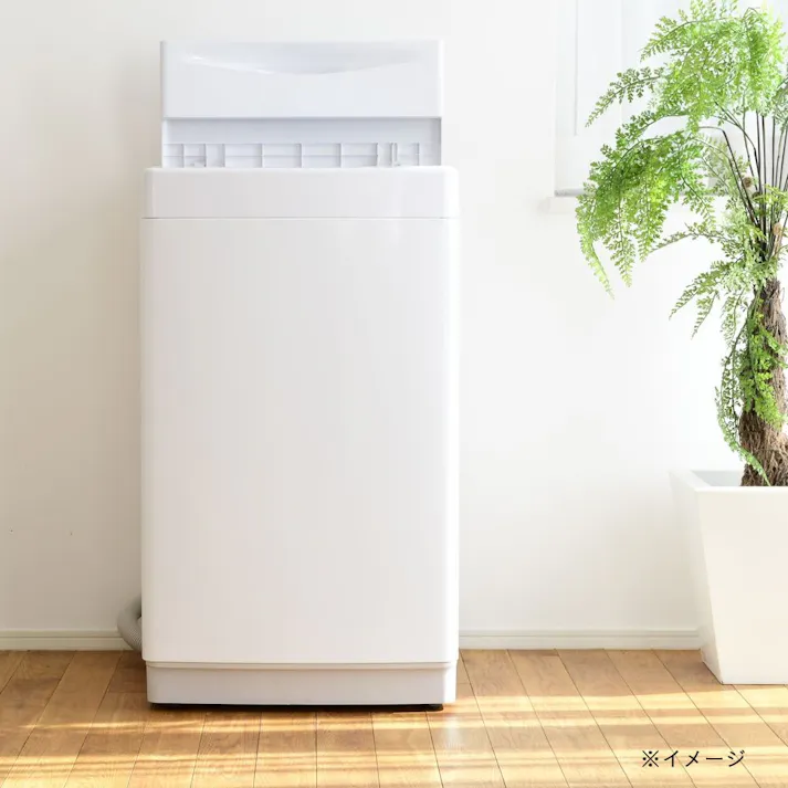 全自動洗濯機 6kg ホワイト YWM-60【別送品】
