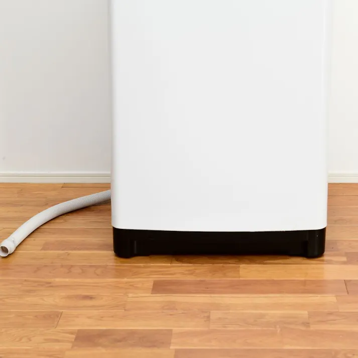 洗濯機 8kg ホワイト YWM-80(W)【別送品】