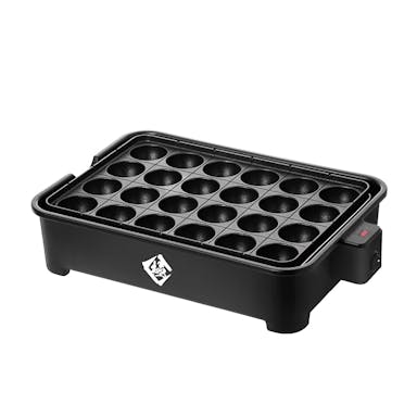 【送料無料】山善 極のたこ焼き器 YOG-K240-B