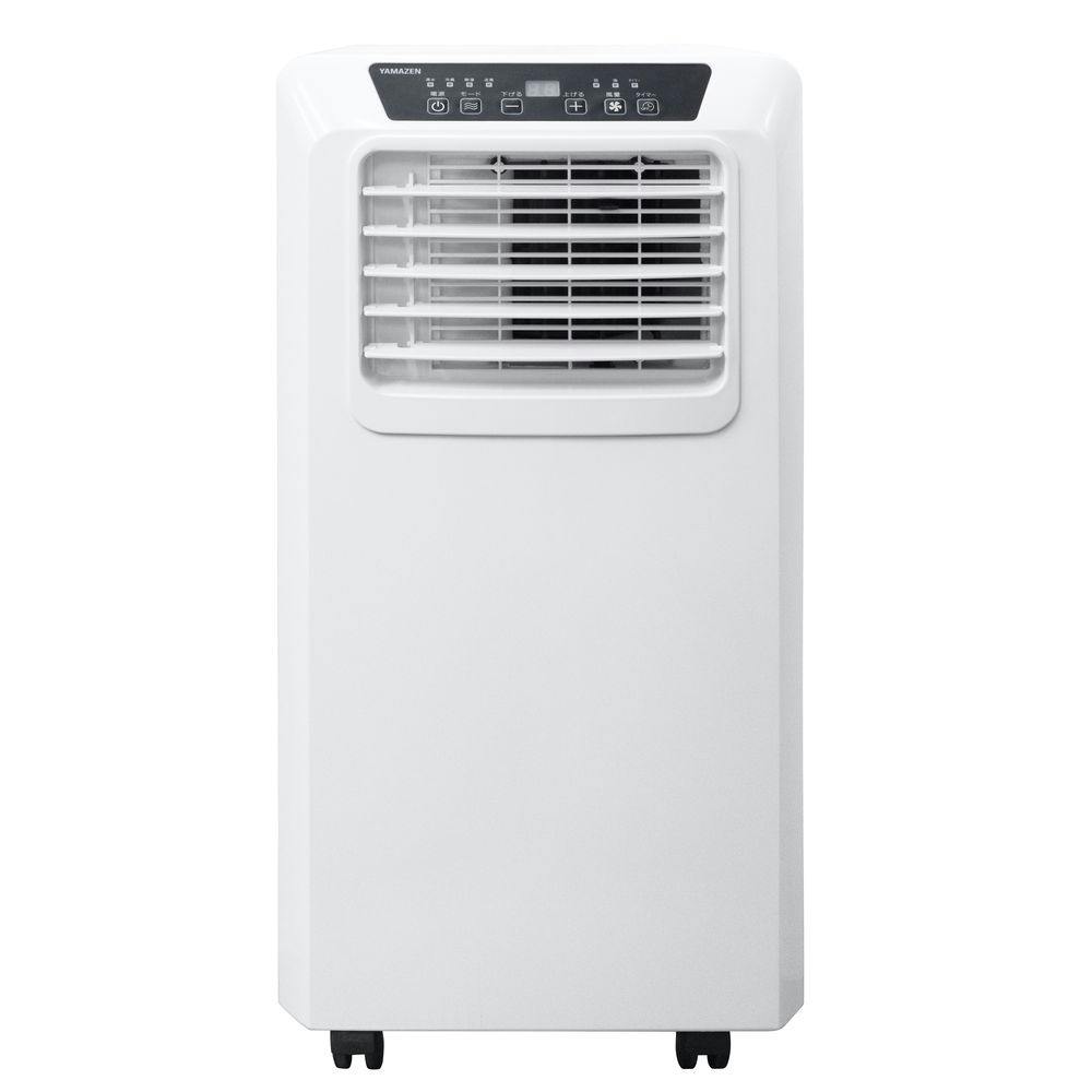 山善 移動式クーラー2.2KW ホワイト 鉄筋9畳木造6畳 YEC-K222W | 空調 