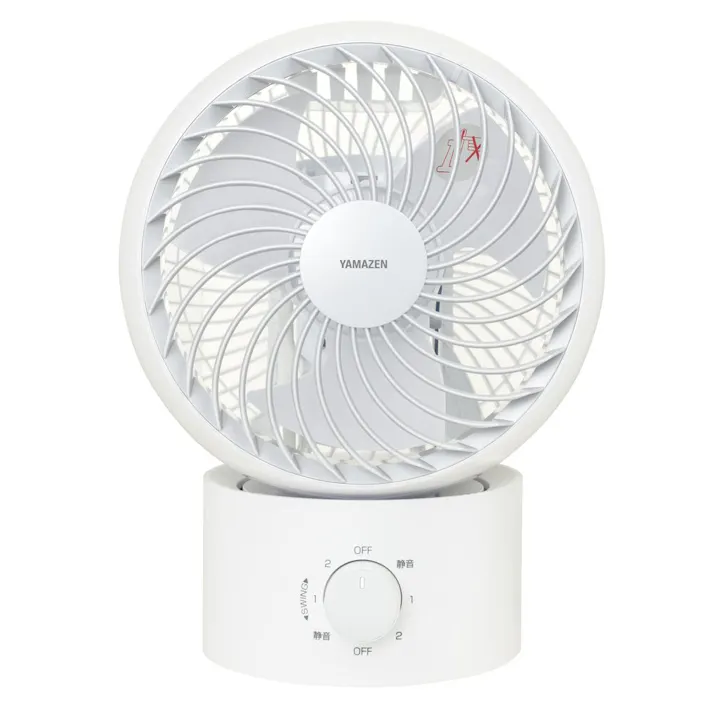サーキュレーター 羽根径18cm ~18畳 ホワイト YAS-AFKW18(W)(販売終了)