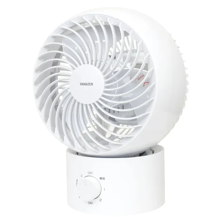 サーキュレーター 羽根径18cm ~18畳 ホワイト YAS-AFKW18(W)(販売終了)