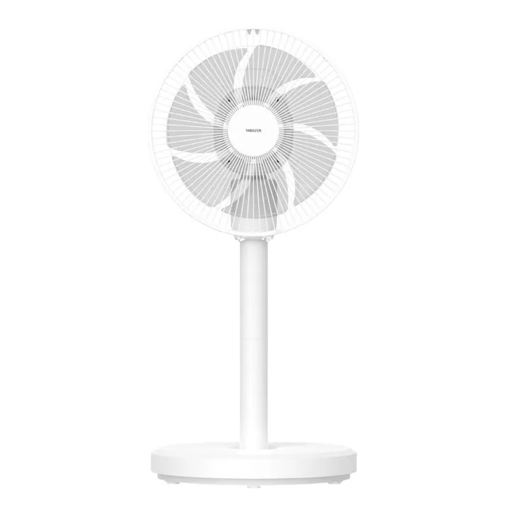 ミニリビング ホワイト 羽根径25cm リモコン オフタイマー機能付 8段階風量 DCYLX-EHD25W(販売終了)