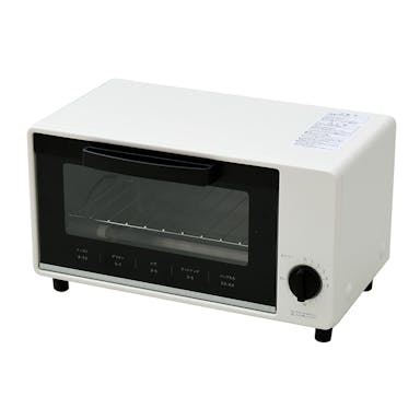 山善 オーブントースター ホワイト CTS-S100(W)