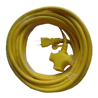 延長コード 15A 3口 イエロー 20m EC-T1520Y