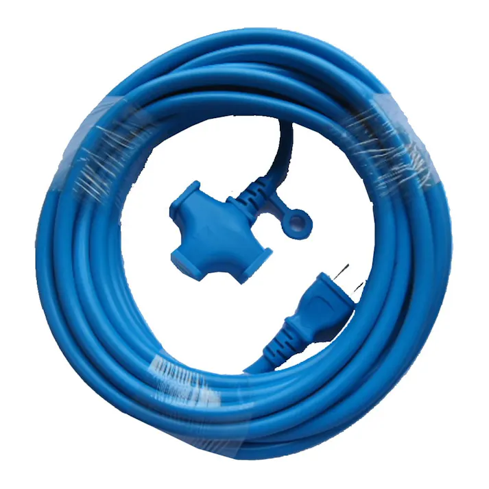 延長コード 3口 ブルー 20m EC-T1520B