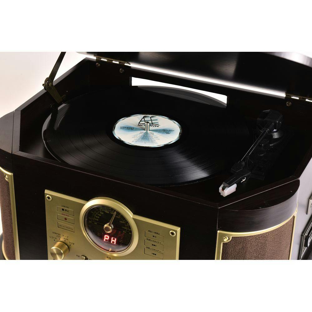 Qriom マルチレコードプレーヤー MRP-M100CR | テレビ・AV機器 通販