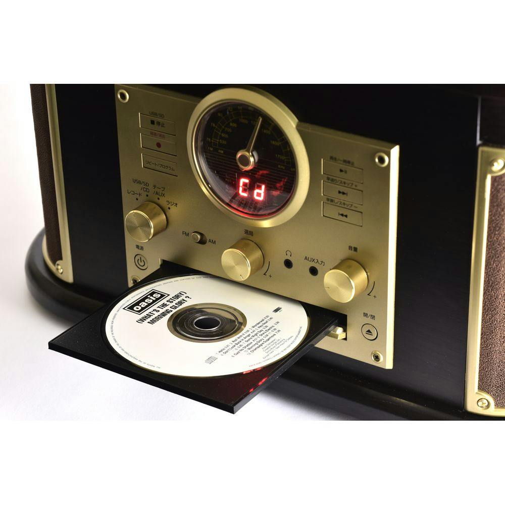 Qriom マルチレコードプレーヤー MRP-M100CR | テレビ・AV機器 通販