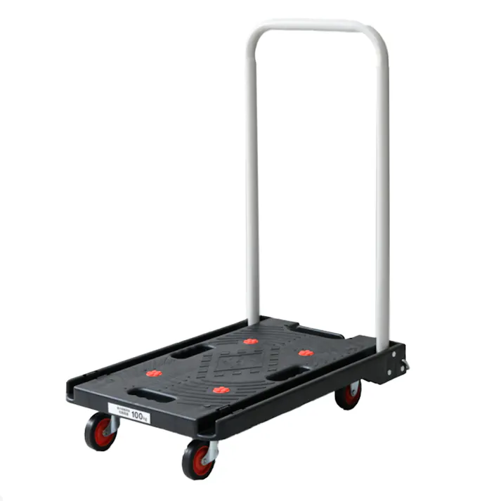 静音フラット台車 ブレーキ付き