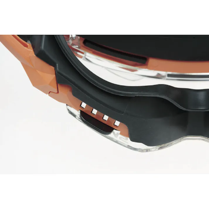 【CAINZ-DASH】山本光学 ゴグル型保護めがねレスキューモデル SS-7000CL JIS ORG【別送品】