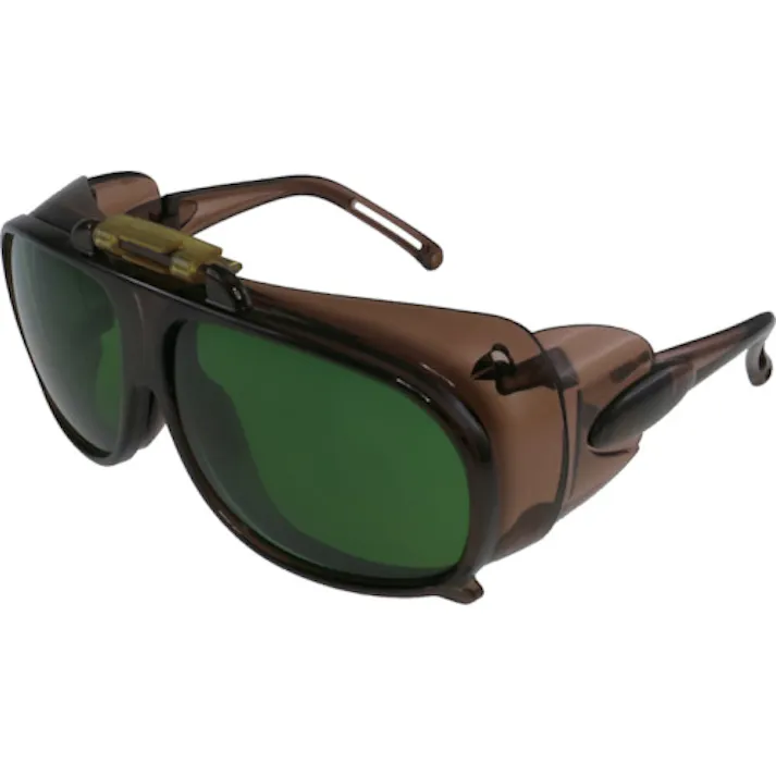 【CAINZ-DASH】山本光学 複式上下自在形遮光めがね YW-75W JIS NSLP 5【別送品】