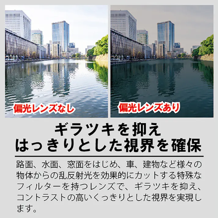 【CAINZ-DASH】山本光学 2眼形保護めがね 偏光レンズモデル YS-390 PSMK BLK【別送品】