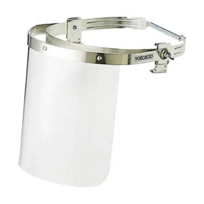 YAMAMOTO 防災面 ヘルメット取付型 透明 250A