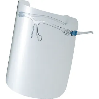 【CAINZ-DASH】山本光学 超軽量フェイスシールドグラスYF-800L YF-800L【別送品】