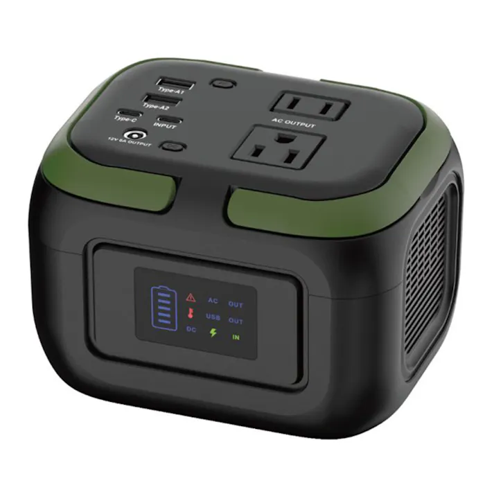 HIDISC 小型ポータブル電源 26400mAh 120W HD-PPSG120
