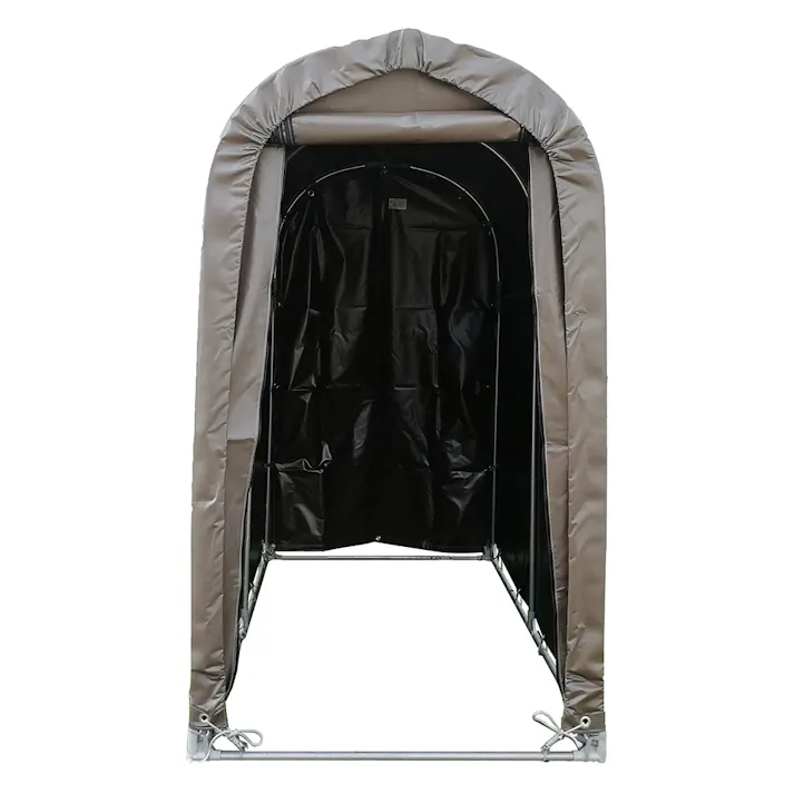 南榮工業 サイクルハウス 高耐久シート 2台用 スーパーブラウン SN3-SB